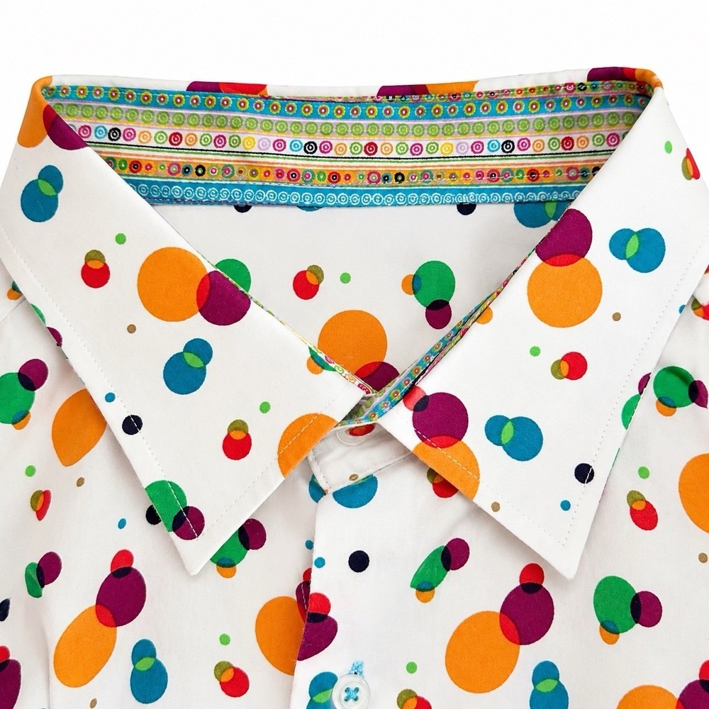 MARCELLO XL Short Sleeved Button Down Shirt - Picture 8 of 14